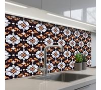KitchenYeah© Splashback for kitchen 24"x39" / 60x100 cm self adhesive Sink Splash Splatter Guard Backsplash Decor traditional - Element - Colorful