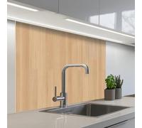 KitchenYeah© Splashback for kitchen 32"x39" / 80x100 cm self-adhesive Back Splashes Kitchens Splash Guard Decor Natural - Wood - Shelf - Patterns
