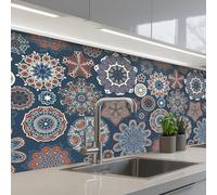 KitchenYeah© Splashback for kitchen 32"x59" / 80x150 cm self-adhesive Back Splashes Kitchens Splash Guard Decor Patterns - Ornament - Decoration