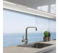 KitchenYeah© Splashback for kitchen 32"x79" / 80x200 cm self-adhesive Back Splashes Kitchens Splash Guard Decor Horizon - Sailboat - Sea