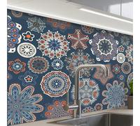 KitchenYeah© Splashback for kitchen self-adhesive Back Splashes Kitchens | 24"x32" / 60x80 cm - Splash Guard Decor Patterns - Ornament - Decoration