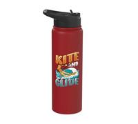 Kite and Glide Kitesurfing Stainless Steel Insulated Water Bottle