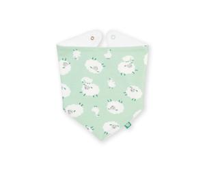Kite Baby Baa Baa Quack Bib in Green Kite Green