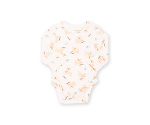 Kite Baby Busy Bun Bodysuit in Cream | Size: 3-6 m Kite Cream 3-6 m