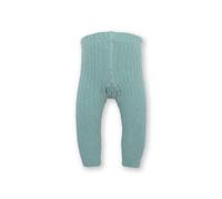 Kite Baby Cable Organic Cotton Knit Leggings in Green | Size: 0-6 m Kite Green 0-6 m