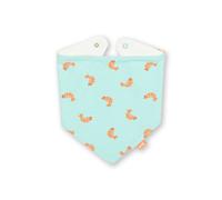 Kite Baby Little Shrimp Organic Cotton Bib in Blue Kite Blue