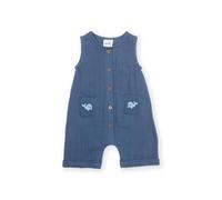 Kite Baby Little Whale Dungarees in Dark Blue | Size: 9-12 m Kite Dark Blue 9-12 m