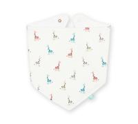 Kite Baby Organic Sweet Giraffe Bib - One Size - Cream