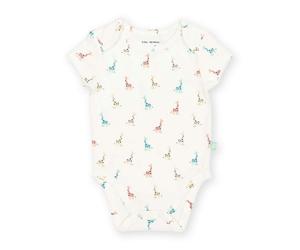 Kite Baby Organic Sweet Giraffe Bodysuit - 6-9 months - Cream