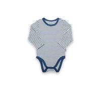 Kite Baby Stripy Organic Cotton Bodysuit in Navy | Size: 3-6 m Kite Navy 3-6 m