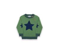 Kite Boy's Big Star Jumper in Green | Size: 9-12 m Kite Green 9-12 m