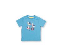 Kite Boy's Captain Gull T-Shirt in Blue | Size: 6-9 m Kite Blue 6-9 m