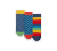 Kite Boy's Chequerboard Organic Cotton Socks | Size: 12-24 m Kite Multicolor 12-24 m