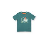 Kite Boy's Dino Heights Organic Cotton T-Shirt in Green | Size: 4 Years Kite Green 4 Years