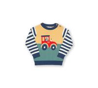 Kite Boy's Farmer Moo Moo Organic Cotton Jumper | Size: 6-9 m Kite Multicolor 6-9 m