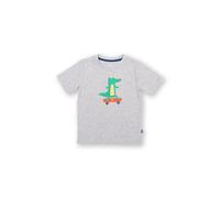 Kite Boy's Go-Gator Organic Cotton T-Shirt in Grey | Size: 8 Years Kite Grey 8 Years