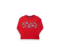 Kite Boy's Happy Helpers T-Shirt in Red | Size: 9 Years Kite Red 9 Years