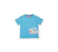 Kite Boy's Happy Hippo T-Shirt in Blue | Size: 7 Years Kite Blue 7 Years