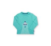 Kite Boy's Hello Bear T-Shirt in Blue | Size: 12-18 m Kite Blue 12-18 m