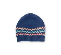 Kite Boy's Hygge Hat Zigzag in Navy | Size: 3-6 Years Kite Navy 3-6 Years