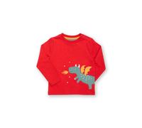 Kite Boy's Little Dragon T-Shirt in Red | Size: 6-9 m Kite Red 6-9 m