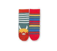 Kite Clothing Lunar Ox Baby/Kids 90% Organic Cotton Grippy Socks - - Size: XS