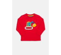 Kite Boy's Marvellous Digger T-Shirt in Red | Size: 0-3 m Kite Red 0-3 m