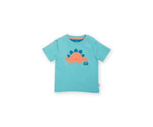 Kite Boy's My Pet Steggie T-Shirt in Aqua | Size: 12-18 m Kite Aqua 12-18 m