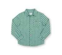 Kite Boys Organic Check Shirt Thyme - 4 years