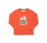 Kite Boys Organic Hare And Tortoise T-Shirt - 12-18 months