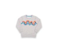 Kite Boy's Ripple Run Organic Cotton Sweatshirt in Grey | Size: 6 Years Kite Grey 6 Years