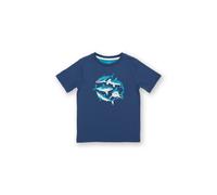 Kite Boy's Shark Seas Organic Cotton T-Shirt in Navy | Size: 9 Years Kite Navy 9 Years