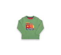 Kite Boy's Star Engine Organic Cotton T-Shirt in Green | Size: 9-12 m Kite Green 9-12 m