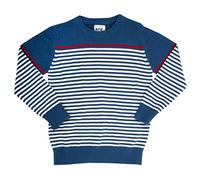 Kite Boys' Stripy Jumper, Blue (Navy), 5 Years