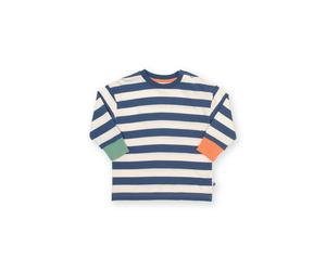 Kite Boy's Stripy Top in Navy | Size: 3-6 m Kite Navy 3-6 m
