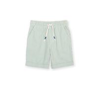 Kite Boy's Ticking Shorts in Green | Size: 6 Years Kite Green 6 Years