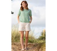 Kite Bradpole Twill Chino Shorts Ecru In Cream Cream 14