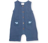 Kite Baby Little Whale Dungarees in Dark Blue | Size: 9-12 m Kite Dark Blue 9-12 m