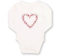Kite Girl's Baby Rosey Love Bodysuit in Cream | Size: 9-12 m Kite Cream 9-12 m