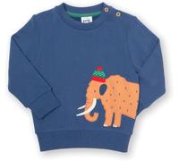 Baby boy sweatshirt Kite Woolly Mammoth Bleu 3 ans