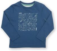 Kite Boy's Farmtime T-Shirt in Navy | Size: 3-6 m Kite Navy 3-6 m