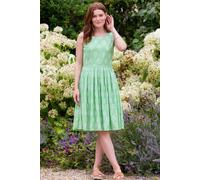 Kite Clothing Chesil Womens 100% Cotton Broderie Dress - - Size: 18