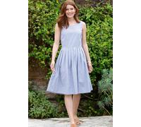Kite Clothing Chesil Womens 100% Organic Cotton Ticking Dress - - Size: 20