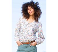 Kite Women's Crendell Dolly Collar Twill Blouse | Size: 14 Kite Multicolor 14