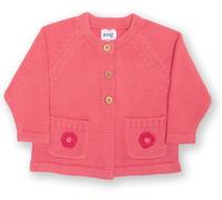 Kite Girl's Baby Flower Posey Cardi in Pink | Size: 12-18 m Kite Pink 12-18 m