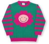 Kite Girl's Happy Flower Jumper in Pink | Size: 6 Years Kite Pink 6 Years