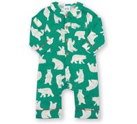 Kite Baby Hello Bear All-In-One Pyjamas in Green | Size: Newborn Kite Green Newborn