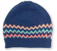 Kite Boy's Hygge Hat Zigzag in Navy | Size: 3-6 Years Kite Navy 3-6 Years