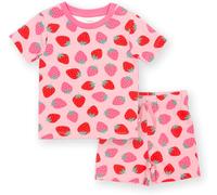 Kite Girl's Berry Brave Pyjamas in Pink | Size: 9-12 m Kite Pink 9-12 m