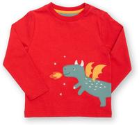 Kite Boy's Little Dragon T-Shirt in Red | Size: 12-18 m Kite Red 12-18 m